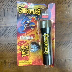 Gargoyles Battery Powered Flashlight Janex - 1995 (Sealed)